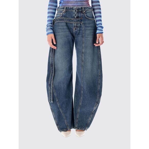 JEAN PAUL GAULTIER Denim - Jean Paul Gaultier Jeans Woman Blue